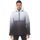 Waterproof Hurricane Jacket - Black/White