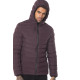 Space Puffer Jacket - Mulled Red