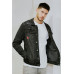 Denim Jacket Skinny Fit - Washed Black