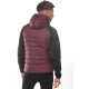 Neoprene Hybrid Jacket - Burgundy/Black