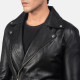 Ionic Black Leather Jacket