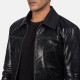 Mystical Black Leather Jacket