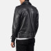 Allaric Alley Black Leather Biker Jacket