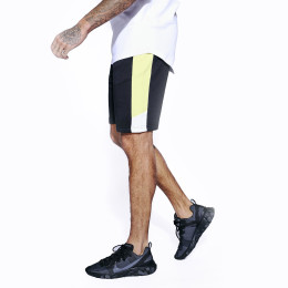 High Leg Poly Shorts 