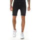 Essential Denim Shorts Skinny Fit - Washed Black