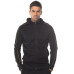 Poly Full Zip Track Top With Hood - Black/Gold