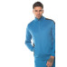 Asymmetric Poly Track Top - Deep Water Blue