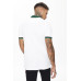 Baseball Collar Pique T-Shirt - White