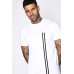 Stripe Logo T-Shirt - White